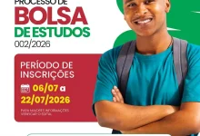 Estão abertas as inscrições para o processo de bolsas de estudo 002/2026. Confira os requisitos e garanta sua oportunidade de formação acadêmica.