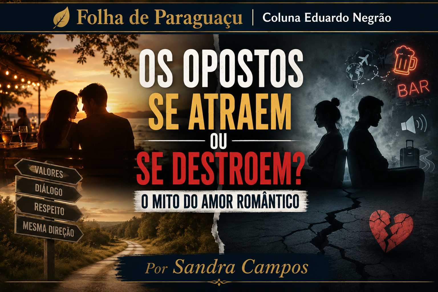 Os opostos se atraem