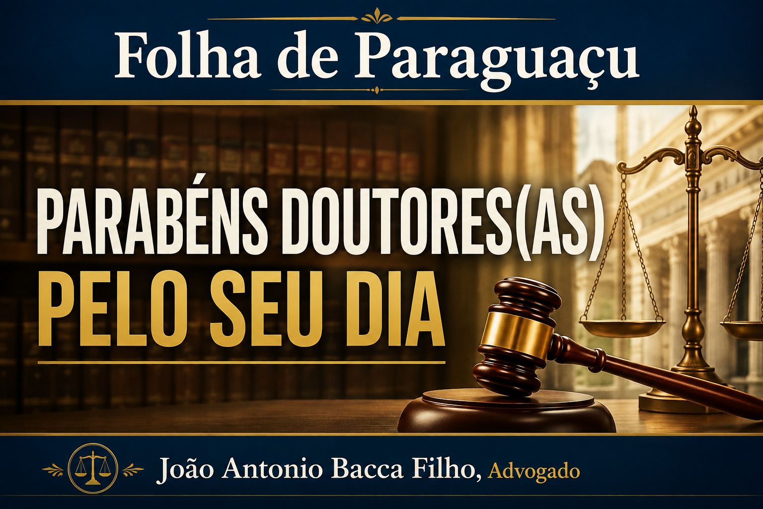 Dia do Doutor Advogado