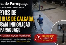 Furtos de Lixeiras de Calcada Causam Indignacao e Transtornos em Paraguacu Paulista