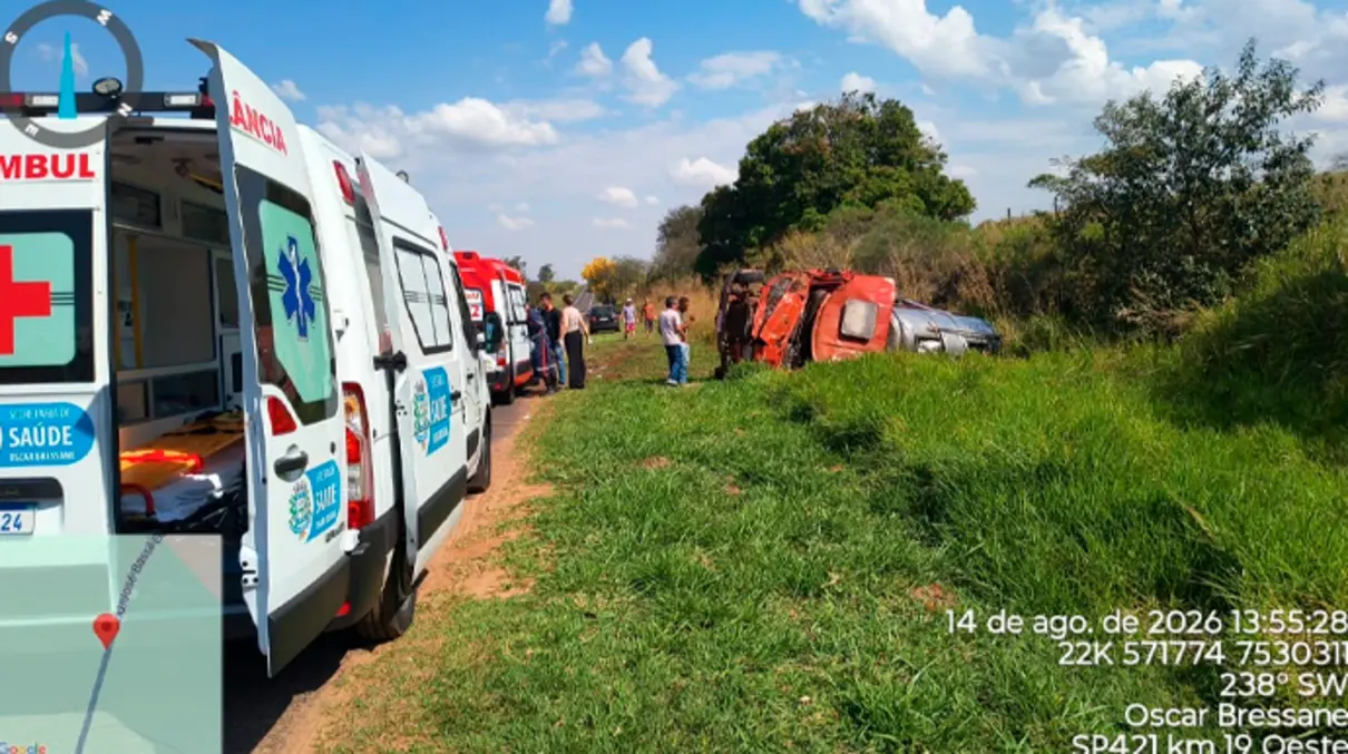 Tragédia: Duas mortes após tombamento de caminhão de leite 6 Duas pessoas morreram após um grave acidente envolvendo um caminhão de transporte de leite na rodovia que liga Lutécia a Oscar Bressane.