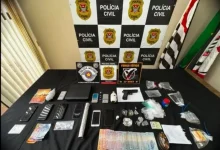 Ação integrada entre Polícia Militar e Civil em Paraguaçu Paulista combate o tráfico com prisões e apreensão de entorpecentes, armas e equipamentos eletrônicos.