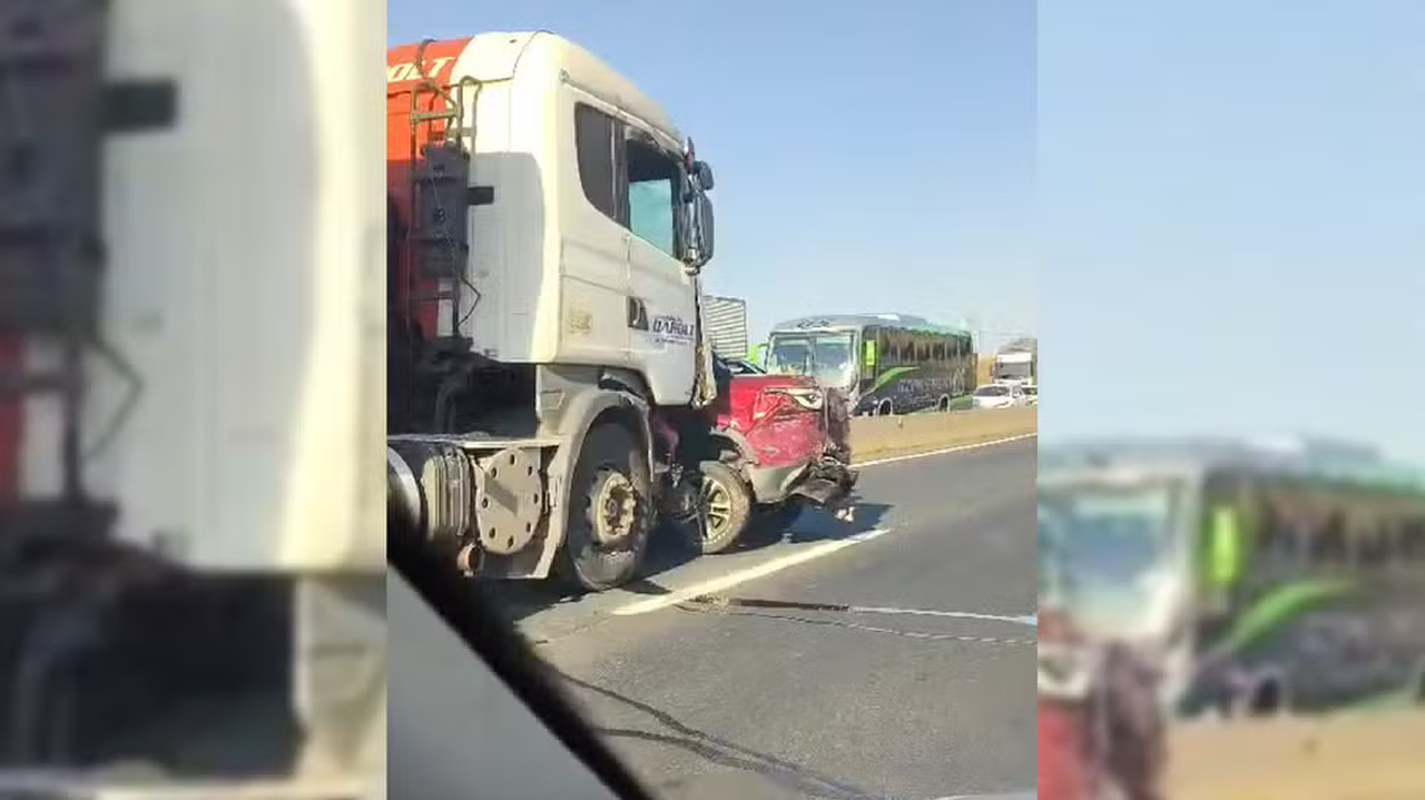 Engavetamento na SP-294 em Marília: Acidente e Trânsito Hoje 6 engavetamento marilia