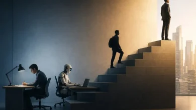 A ascensão da inteligência artificial levanta um dilema crucial: como a próxima geração de profissionais seniores será formada se as tarefas de base forem automatizadas?