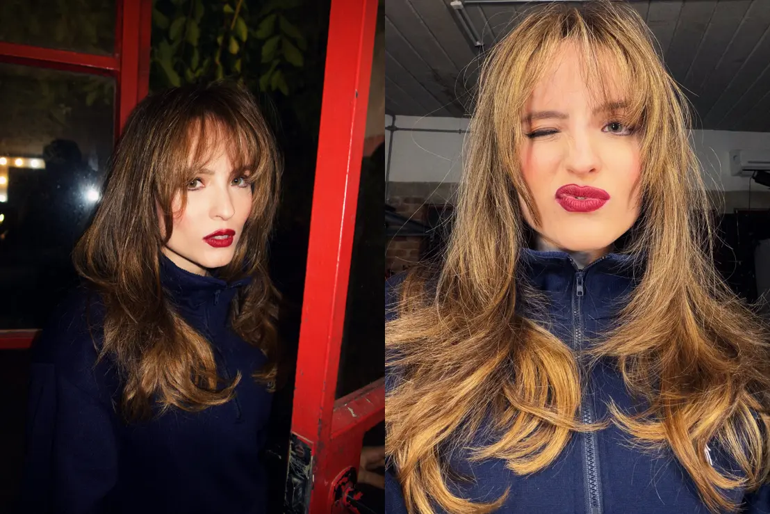 A atriz Larissa Manoela renovou o visual e surgiu com franjas, marcando uma nova fase estética. Confira as reações e os detalhes da mudança.