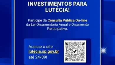 Lutécia abre consulta popular para o Orçamento 2027 3 A Prefeitura de Lutécia convida os moradores a participarem da definição das prioridades para o Orçamento 2027. Saiba como exercer sua cidadania.