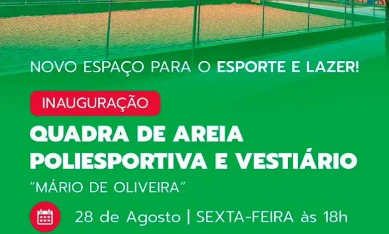A cidade de Tarumã dá um passo importante na promoção da qualidade de vida com a inauguração de um novo centro esportivo e de lazer para a população.