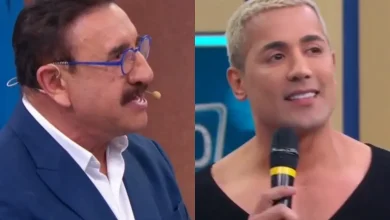 O cantor Tiago Piquilo manifesta apoio ao apresentador Ratinho após repercussão negativa de comentário polêmico sobre aparência física.