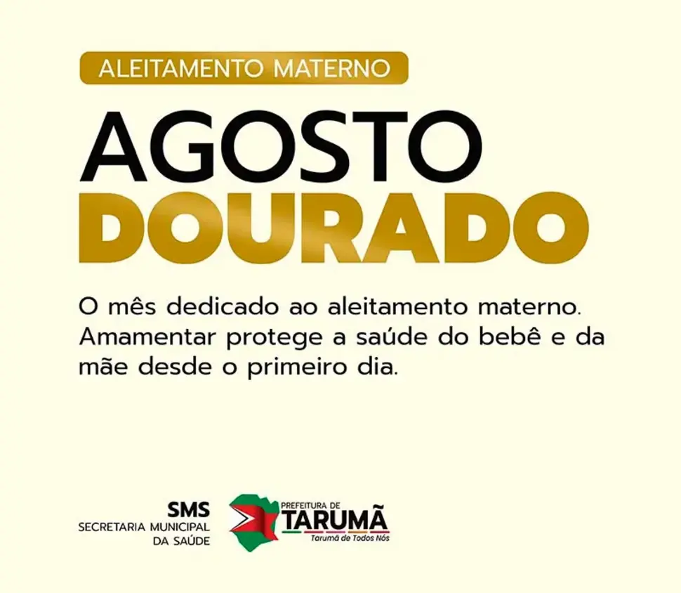 Agosto Dourado: A importância vital da amamentação 6 O Agosto Dourado destaca o papel fundamental da amamentação como um ato de proteção, nutrição e fortalecimento do vínculo entre mãe e filho.