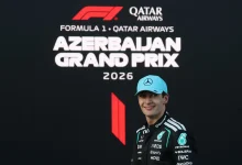George Russell domina a prova no Azerbaijão e conquista a vitória. Confira a performance de Gabriel Bortoleto e os detalhes da corrida em Baku.
