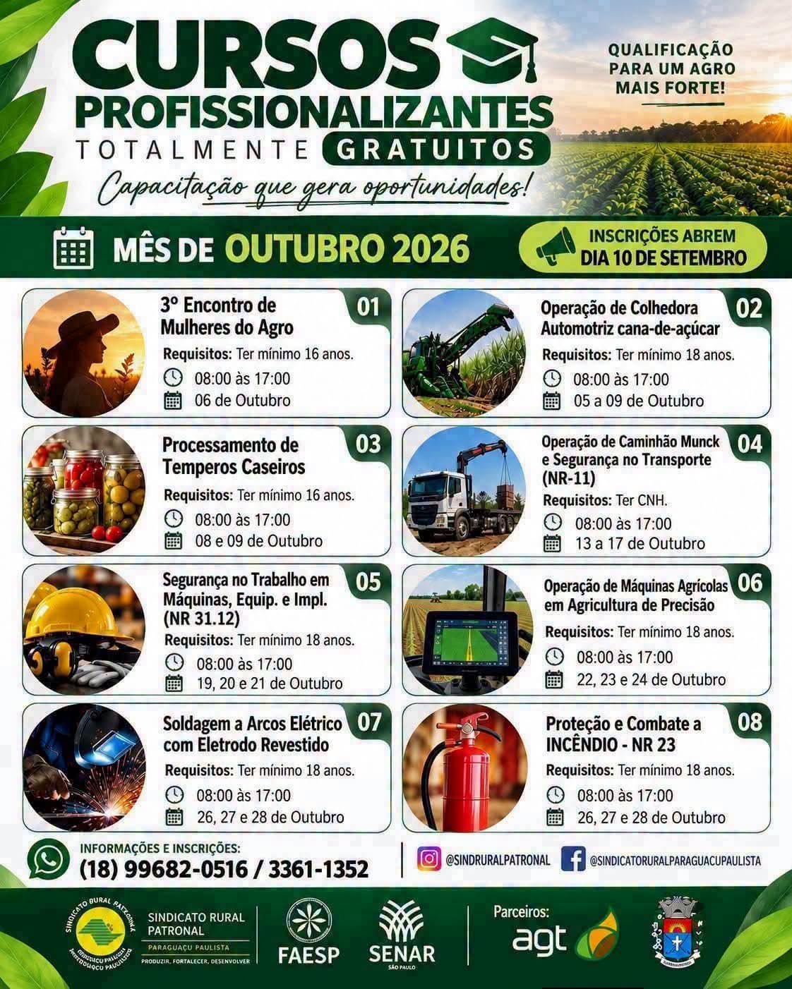 Cursos Gratuitos em Paraguaçu Paulista: Vagas Abertas para Outubro 1 819175827 1071249352546545 7734957108945918896 n