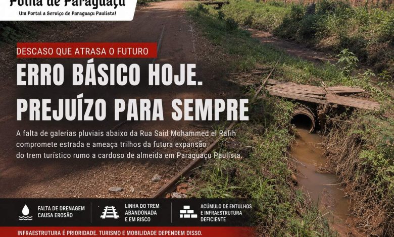 DESCASO QUE ATRASA O FUTURO ERRO BASICO HOJE