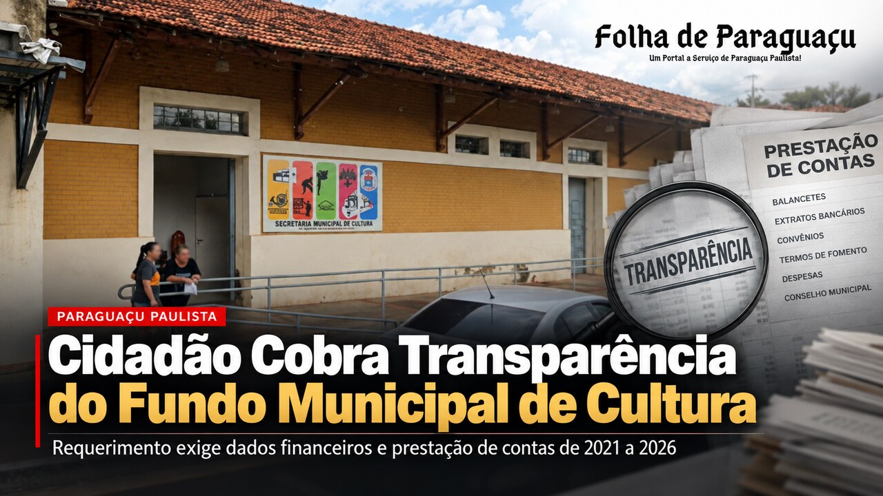 Caixa Preta da SMC: Cidadão Cobra Transparência do Fundo de Cultura 6 Fundo Municipal de Cultura