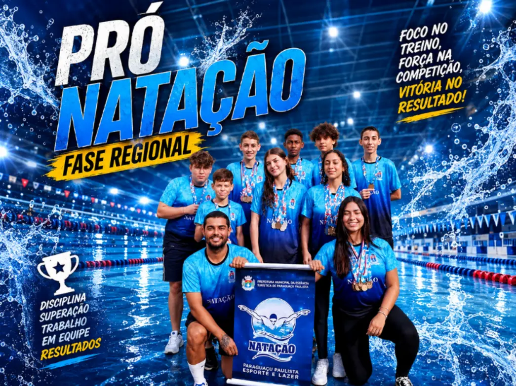 Três atletas de Paraguaçu Paulista conquistam vaga na final estadual do Pronatação 2026. Confira os detalhes dessa conquista histórica para o esporte local!