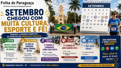 Paraguacu Paulista em Setembro