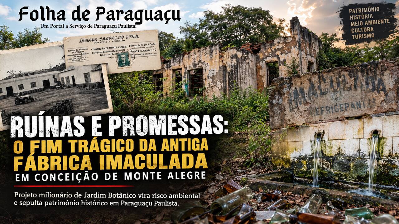 Ruínas da Fábrica Imaculada: Memória e Abandono em Conceição 6 Ruinas da Fabrica Imaculada Memoria e Abandono em Conceicao