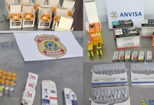 A Anvisa realizou uma operação no Aeroporto do Galeão, no Rio de Janeiro, para apreender medicamentos irregulares, incluindo Tirzepatida e anabolizantes.