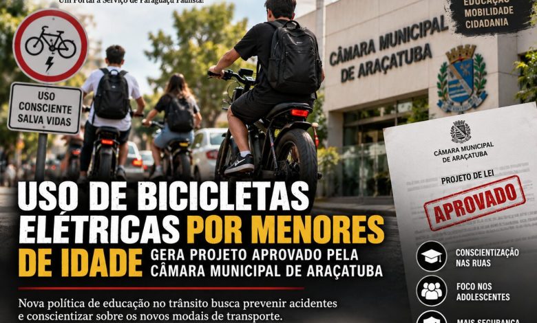 bicicletas eletricas aracatuba