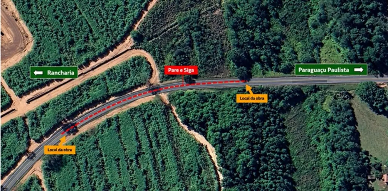 As obras de melhoria na vicinal de acesso a Paraguaçu Paulista foram transferidas para quinta-feira. Confira os impactos no trânsito e rotas.