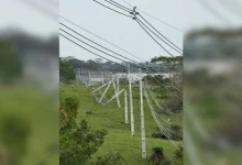Uma forte ventania atingiu Presidente Prudente, derrubando árvores e postes, o que causou interrupção no fornecimento de energia elétrica na região.