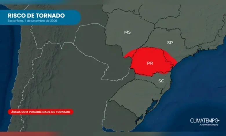 risco de tornado para 11 9 26 3x2 1