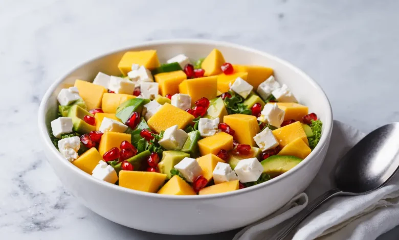 Descubra como preparar uma salada de manga deliciosa, prática e refrescante. O acompanhamento perfeito para seus almoços de verão. Confira o passo a passo!