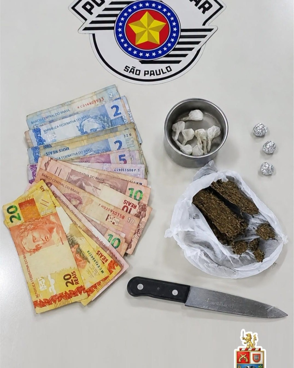 trafico de drogas Paraguacu Paulista