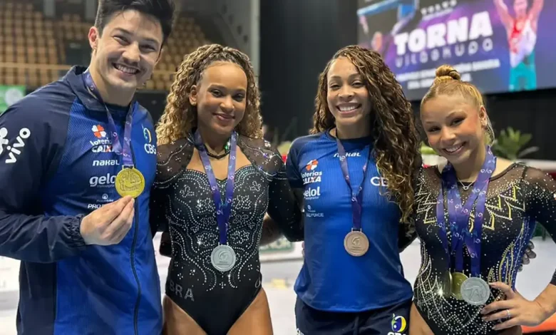A delegação brasileira brilhou na Copa do Mundo de Ginástica, conquistando cinco novos pódios e consolidando o país no cenário internacional.
