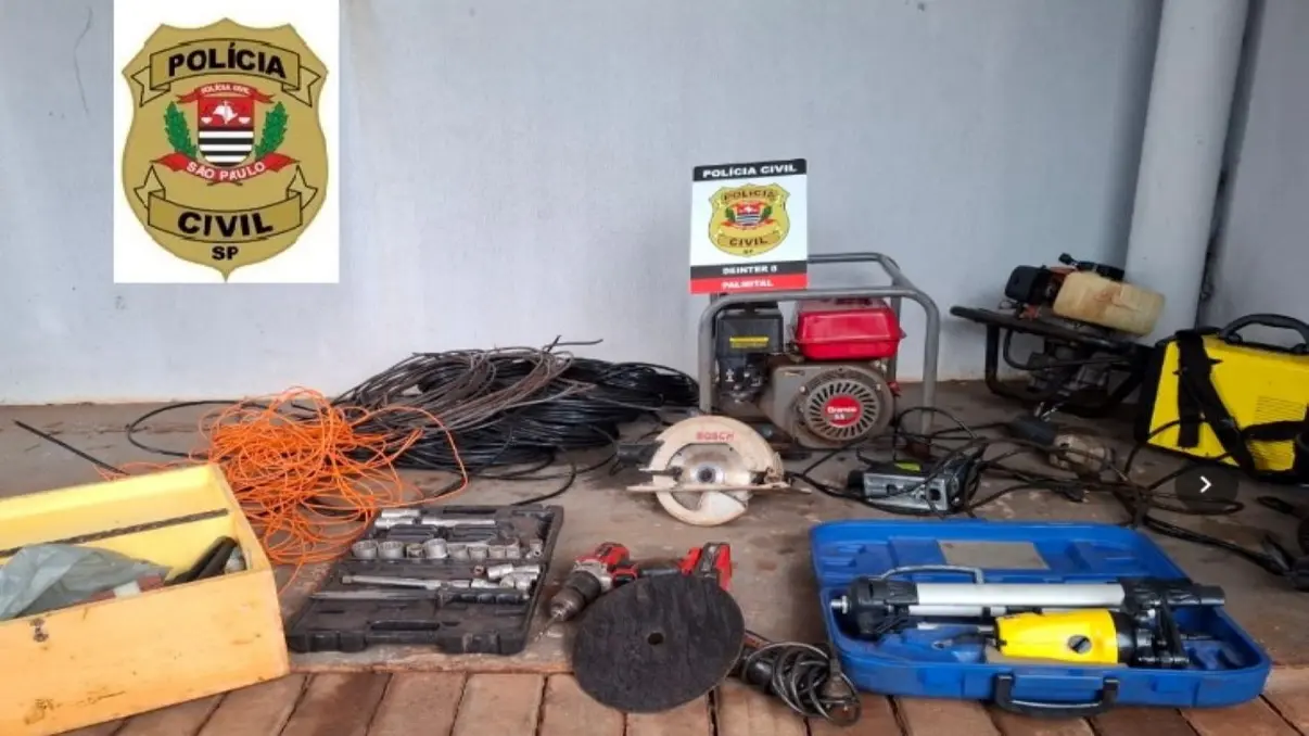 Um homem foi detido em Palmital com diversos objetos de origem duvidosa. A ação policial mobilizou equipes na região. Confira os detalhes.