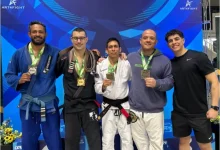 Atletas de Paraguaçu Paulista conquistam cinco medalhas de destaque no Curitiba Spring International Open 2026. Confira os detalhes da competição.