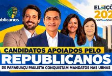 Deputados Apoiados Pelo Republicanos de Paraguaçu São Eleitos em SP 2 Banner Eleitoral Republicanos 2026 Paraguacu