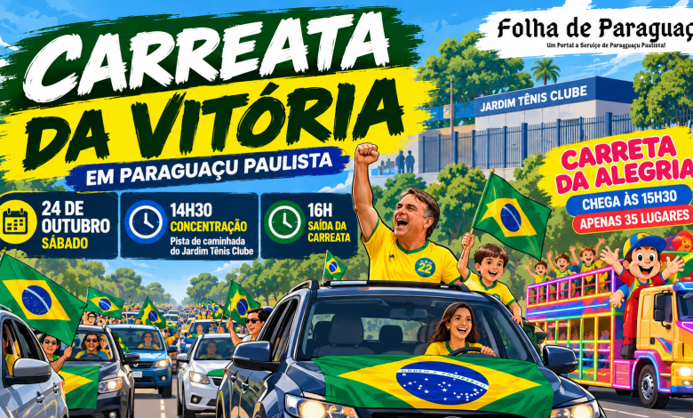Carreata da Vitoria em Paraguacu Paulista