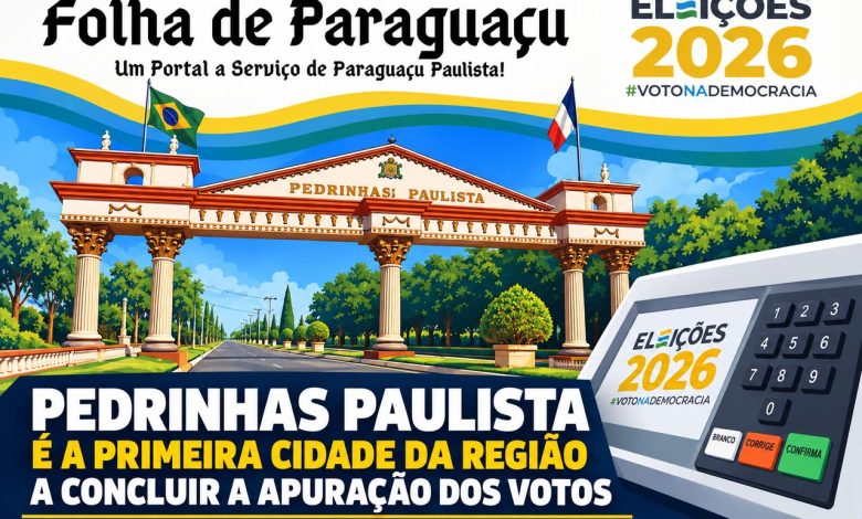 Eleicoes 2026 em Pedrinhas Paulista
