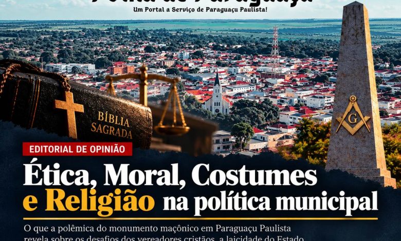 Etica Moral e Religiao na Politica Municipal Folha de Paraguacu