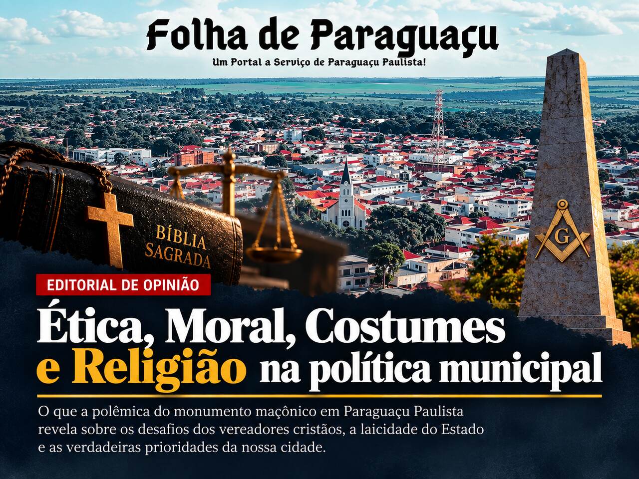 Etica Moral e Religiao na Politica Municipal Folha de Paraguacu