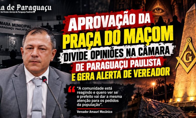 Praca do Macom Divide Opinioes