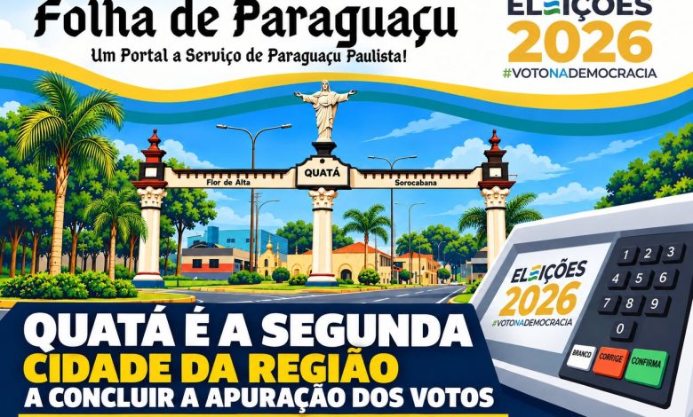 Quata Segunda Cidade a Apurar Votos