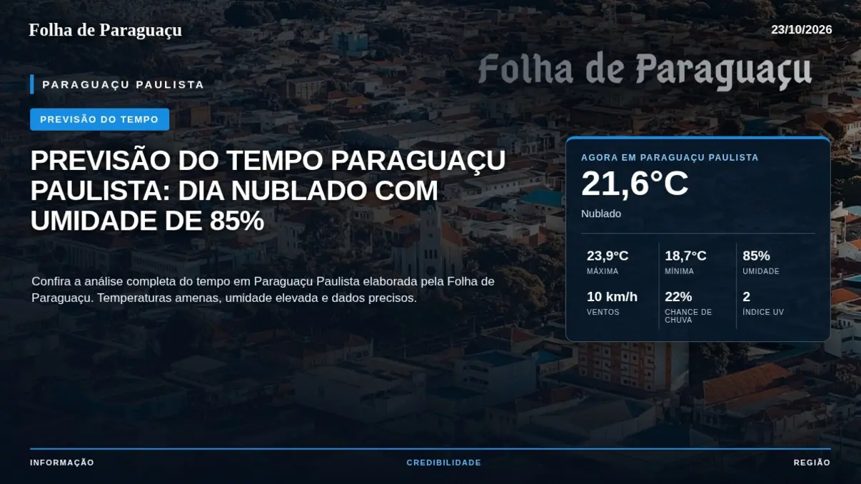 Previsão do Tempo Paraguaçu Paulista: Dia Nublado com UMIDADE de 85% 6 bf23a5e87cd716075429d1a17e424ad4 1.webp 1