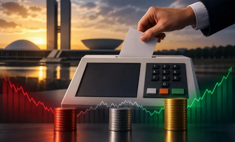 Movimentação intensa na B3: capital estrangeiro deixa a bolsa após o período eleitoral, enquanto investidores individuais entram comprando.