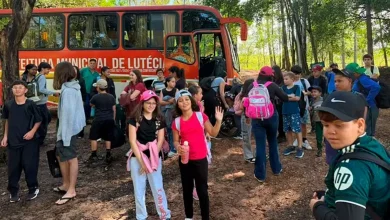 Estudantes da rede municipal de Lutécia participaram de um passeio ecológico exclusivo como prêmio pelo destaque em gincana de reciclagem.