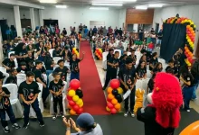 Estudantes de Lutécia celebram a formatura no Proerd, reforçando a importância da cidadania e da resistência às drogas na comunidade escolar.