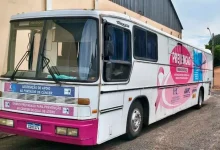 Lutécia recebe o Ônibus da Prevenção com exames gratuitos de mamografia e Papanicolau durante a campanha do Outubro Rosa. Confira os detalhes.