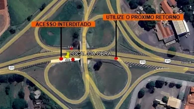 Motoristas devem ficar atentos: obras de manutenção em defensas metálicas interditam alças de viaduto na Rodovia Raposo Tavares (SP-270) em Assis.